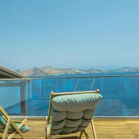 Full Seaview 2 Bedroom Namara 빌라 Bodrum